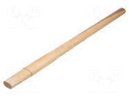 Interchangeable blade; 800mm; 80mm; wood (hickory); recoilless WIHA