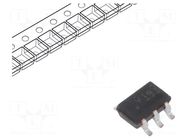 IC: digital; NOT; Ch: 1; IN: 1; SMD; SC88A; 0.9÷3.6VDC; -40÷85°C ONSEMI