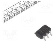IC: digital; AND; Ch: 1; IN: 3; SMD; SC88A; 1.65÷5.5VDC; -40÷85°C ONSEMI