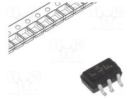 IC: digital; NOT; Ch: 1; IN: 1; SMD; SC88A; 1.65÷5.5VDC; -55÷125°C ONSEMI