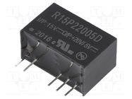 Converter: DC/DC; 2W; Uin: 13.5÷16.5V; Uout: 20VDC; Uout2: -5VDC RECOM