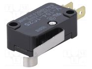Microswitch SNAP ACTION; 15A/250VAC; SPDT; ON-(ON); Pos: 2; IP40 OMRON Electronic Components