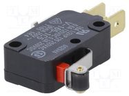 Microswitch SNAP ACTION; 16A/250VAC; 0.3A/250VDC; SPDT; ON-(ON) OMRON Electronic Components