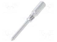 Contact; male; copper alloy; silver plated; 2.5mm2; 14AWG; bulk DEGSON ELECTRONICS