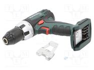 Drill/driver; Power supply: rechargeable battery Li-Ion 18V x1 METABO