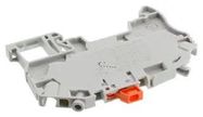 TERMINAL BLOCK, DINRAIL, 2POS, 12AWG