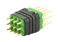 RECTANGULAR MODULE, PLUG, 12POS, 3ROW