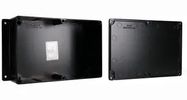ENCLOSURE, WALL MOUNT, ALUMINIUM, BLACK