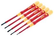 SCREWDRIVER SET, SLOTTED, PHILLIPS, 5PC