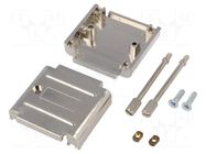 Enclosure for connectors: D-Sub adapters; D-Sub 15pin; shielded ENCITECH
