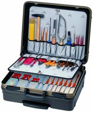 Electrician´s Service Case "COMPACT MOBIL" with 32 tools (Tool tray 7040, 7050, 7060)