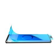 3D Edge Nano Flexi Glass Hybrid Full Screen Protector with frame for Samsung Galaxy S21+ 5G (S21 Plus 5G) black, Hurtel