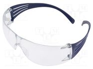 Safety spectacles; Lens: transparent; Classes: 1; SecureFit™ 201 3M