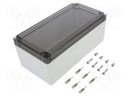 Enclosure: multipurpose; X: 124mm; Y: 244mm; Z: 97mm; EURONORD 3 FIBOX