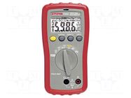 Digital multimeter; LCD; 3,75 digit (6000); 3x/s; VDC: 600mV,600V SEFRAM