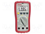 Digital multimeter; LCD; 3,75 digit (6000); 3x/s; VDC: 600mV,600V SEFRAM