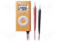 Digital multimeter; LCD; 3,75 digit (5000); VDC: 400mV÷600V SEFRAM