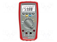 Digital multimeter; LCD; 3,75 digit (6000); 3x/s; VDC: 600mV,600V SEFRAM
