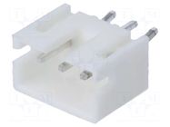 Connector: wire-board; socket; male; PIN: 3; 2A; 100V; straight; THT CONNFLY