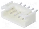 Socket; wire-board; male; 2mm; PIN: 5; THT; 100V; 2A; tinned; -25÷85°C CONNFLY