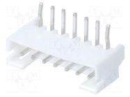 Socket; wire-board; male; 2mm; PIN: 7; THT; 100V; 2A; tinned; -25÷85°C CONNFLY