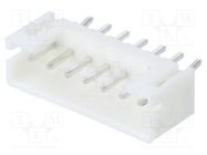 Socket; wire-board; male; 2mm; PIN: 7; THT; 100V; 2A; tinned; -25÷85°C CONNFLY