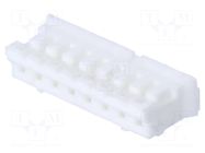 Connector: wire-board; plug; female; PIN: 8; 2A; 100V; for cable; 2mm CONNFLY