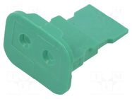 Secondary lock; female; PIN: 2; DT; Type: enhanced seal DEUTSCH