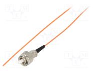 Optic fiber pigtail; OM2; FC/UPC; 3m; Optical fiber: 50/125um QOLTEC