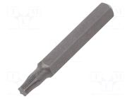 Screwdriver bit; Torx®; TX09; Overall len: 28mm; MICRO WIHA