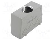 Enclosure: for HDC connectors; size D24B; for cable; straight DEGSON ELECTRONICS