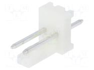 Connector: wire-board; socket; male; PIN: 2; MAS-CON; straight; THT PANCON