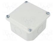 Enclosure: multipurpose; X: 85mm; Y: 85mm; Z: 49mm; Spacial SDB; IP55 SCHNEIDER ELECTRIC