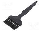 Brush; ESD; 5mm; Overall len: 170mm; Features: dissipative STATICTEC