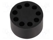 Insert for gland; 4mm; M32; IP68; NBR caoutchouc; Holes no: 9 HELUKABEL