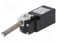 Limit switch; porcelain roller Ø9x57mm R 80mm; NO + NC; 10A PIZZATO ELETTRICA