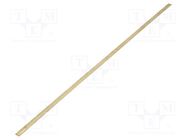 Earthing strip; copper; W: 15mm; L: 1000mm; for enclosures; Thk: 3mm SCHNEIDER ELECTRIC