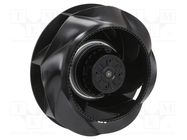 Fan: AC; axial; Ø250x140mm; ball; 2750rpm; IP44; Len: 1.3m EBM-PAPST