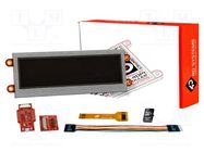 Display: TFT; 3.9"; 480x128; 30kBRAM; Interface: GPIO,I2C-Master 4D Systems