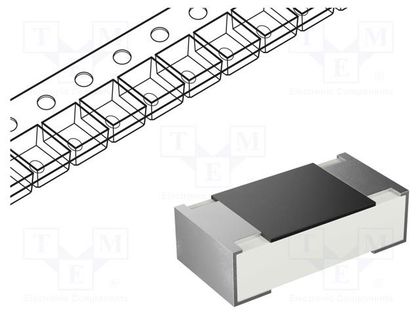 Resistor: thick film; SMD; 0603; 22Ω; 0.1W; ±5%; -55÷155°C ROYAL OHM 0603SAJ0220T5E