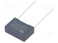 Capacitor: polypropylene; Y2; R41; 15nF; 18x6x12mm; THT; ±10%; 15mm KEMET