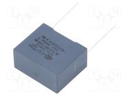 Capacitor: polypropylene; Y2; R41; 220nF; 26.5x13x22mm; THT; ±10% KEMET