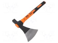 Axe; steel; 380mm; 1.01kg; composite; Additional functions: hammer BAHCO