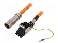 Cable: servo drive; Standard: Siemens; chainflex; 3m; harnessed IGUS