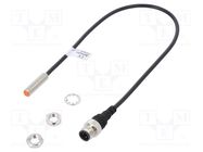 Sensor: inductive; OUT: PNP / NO; 0÷1.5mm; 10÷30VDC; M8; IP67; 200mA AUTONICS