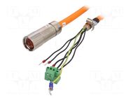 Cable: servo drive; Standard: Siemens; chainflex; 5m; harnessed IGUS