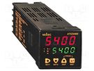 Meter: programmable; digital,mounting; on panel; LED; 4-digit SELEC