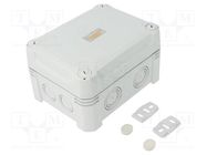 Enclosure: junction box; X: 151mm; Y: 167mm; Z: 87mm; polycarbonate OBO BETTERMANN