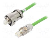 Cable: servo drive; Standard: Siemens; chainflex; 5m; harnessed IGUS