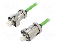 Cable: servo drive; Standard: Siemens; chainflex; 3m; harnessed IGUS
